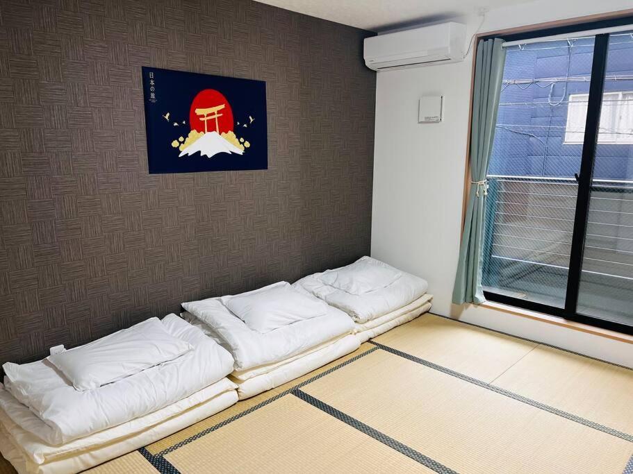 全新上线花跡民宿4号馆202，关西机场直达萩之茶屋出站1分钟！难波，心斋桥4分钟车程！ *